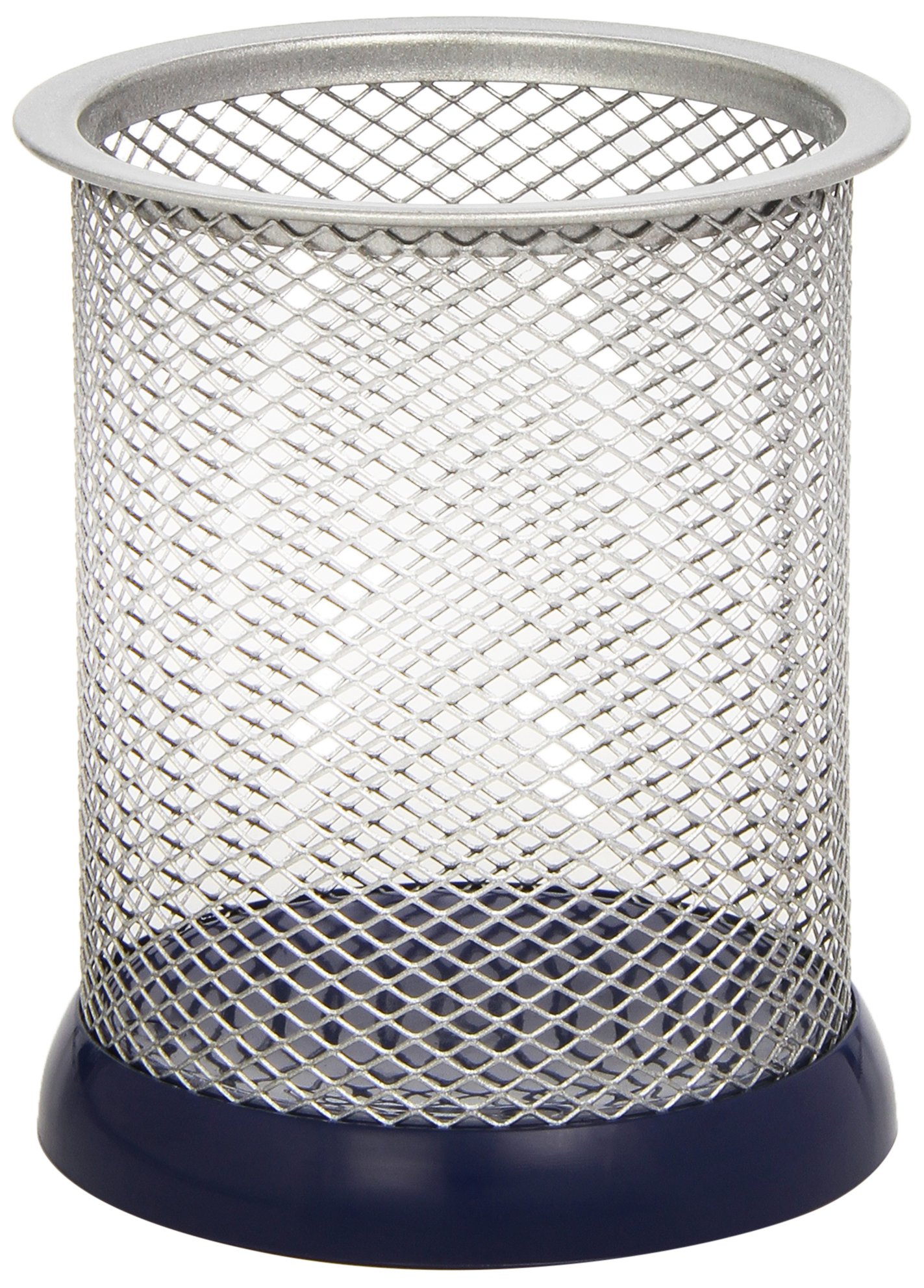 Rexel Wire Pen Cup - Silver