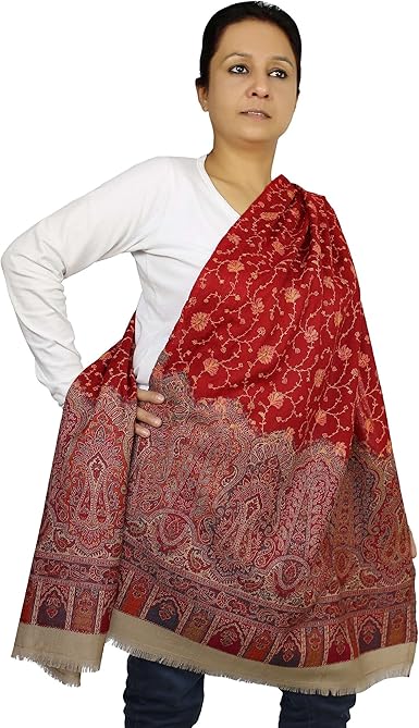 Women Accessories Kani Cashmere Scarf Wrap From Kashmir ...