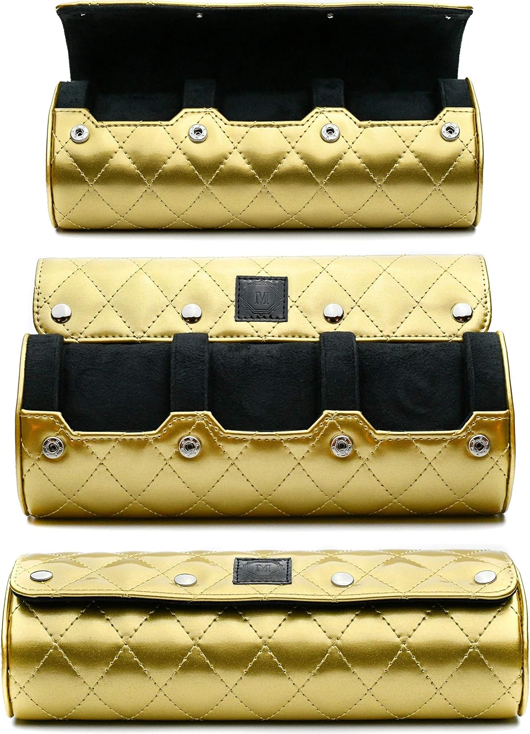 Women Watch Travel Case 3 Watch Case for Storage and