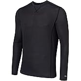 Terramar Men's Mens Transport Crew, Black, 2XL