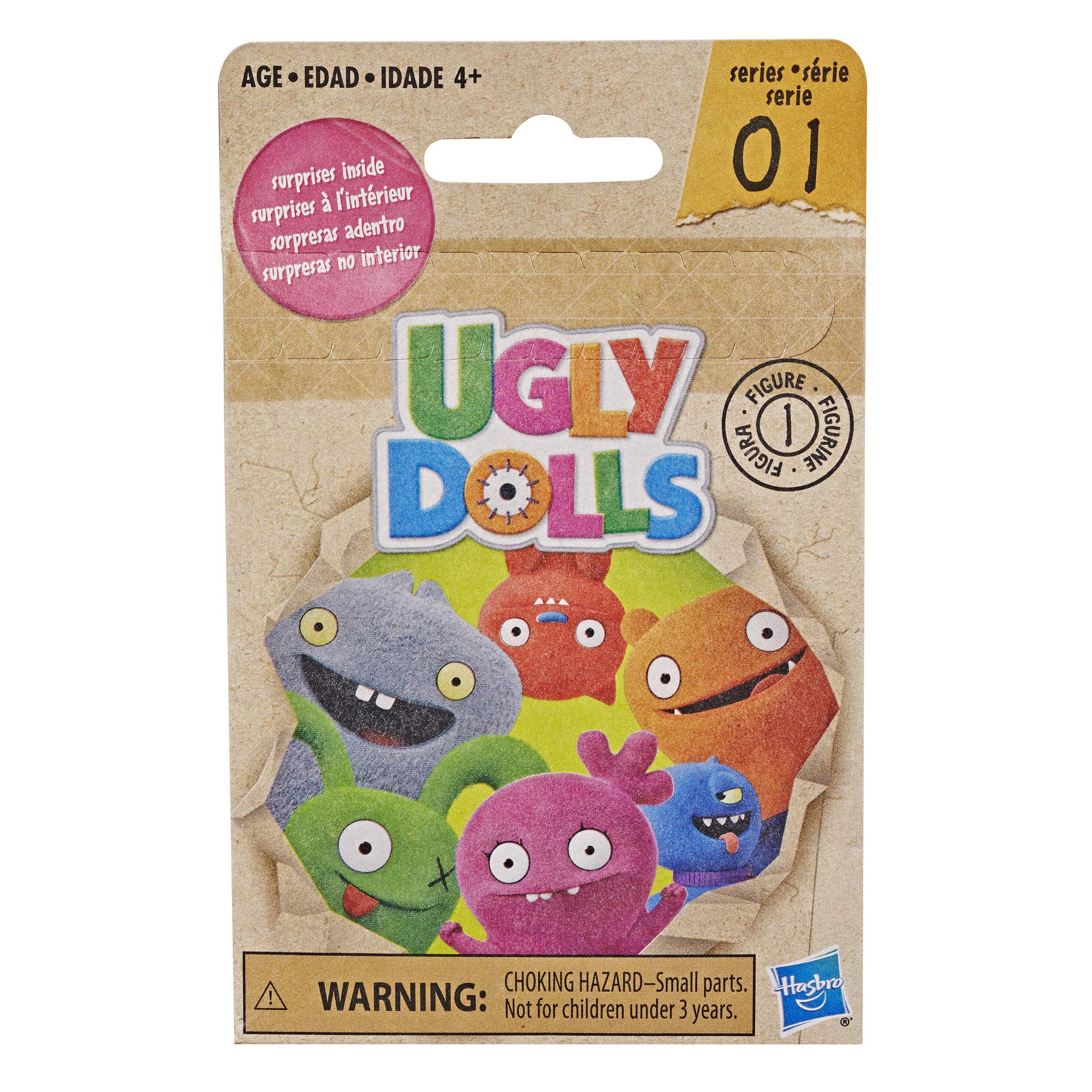 Hasbro Uglydolls Lotsa Ugly Mini Figures Series 1, 4 Accessories