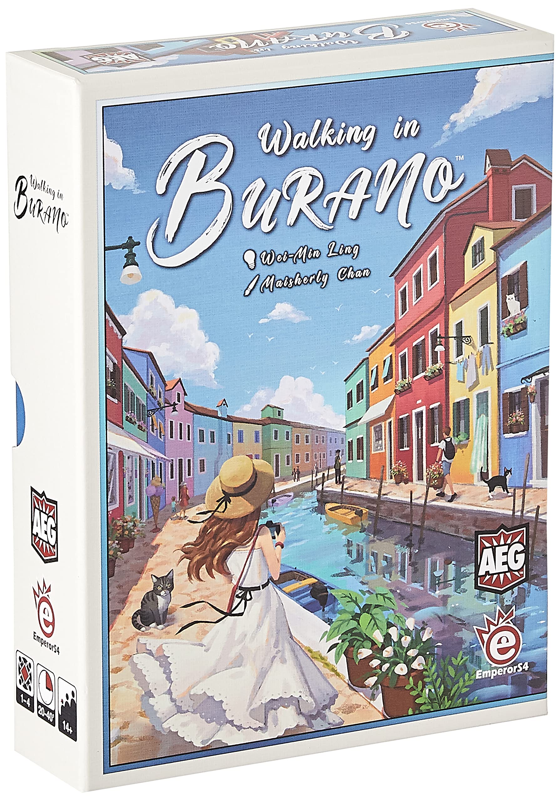 AEG Alderac Entertainment 7067 Walking in Burano