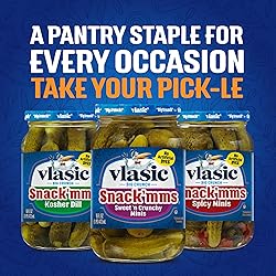 Vlasic Snack'mms Sweet'n Crunchy Mini Pickles, 16