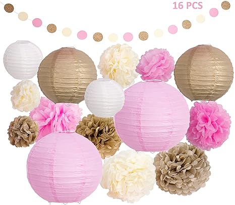 8 10 Tissue Paper Pom Poms Flowers Honeycomb Ball And Paper