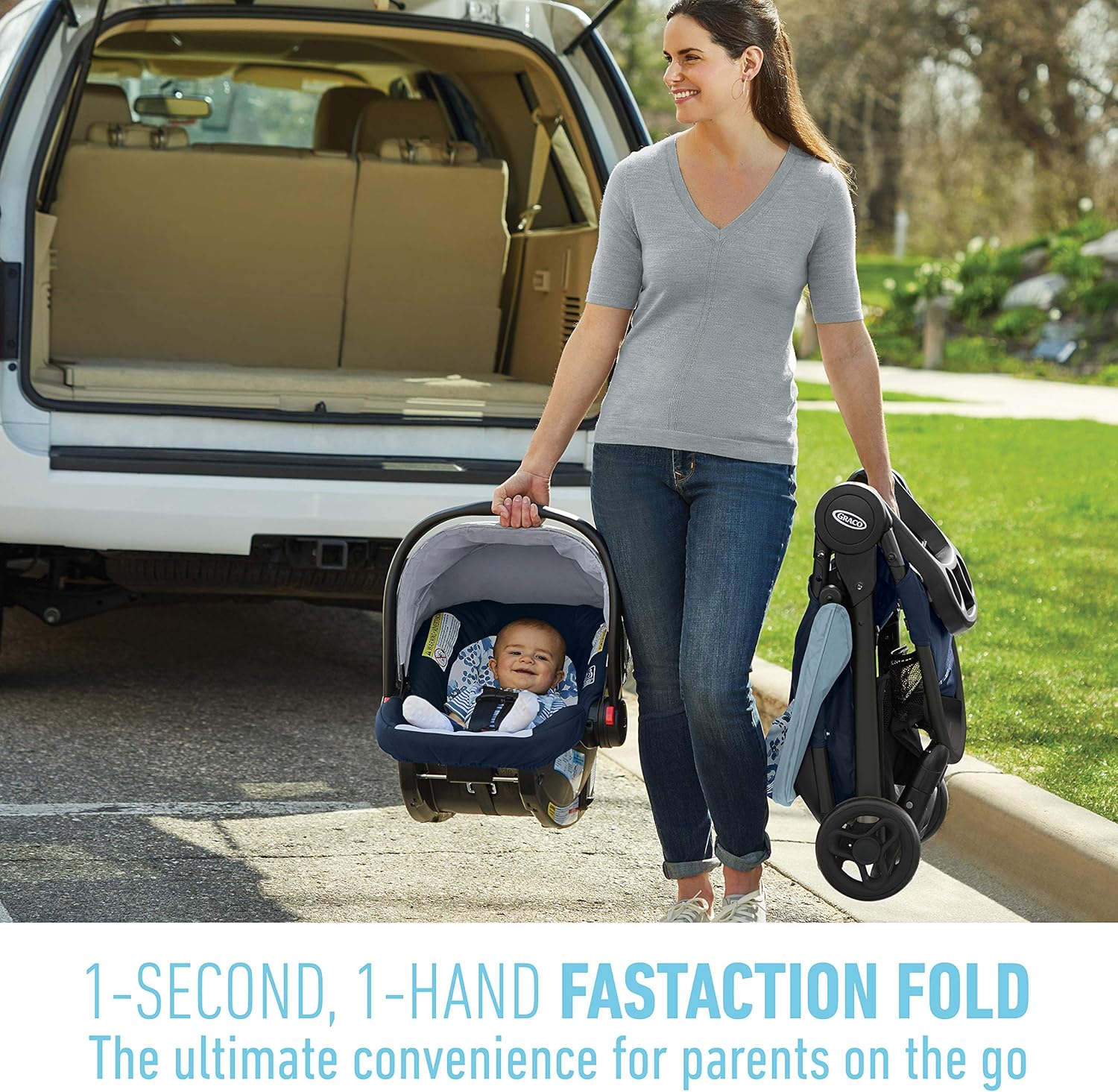 graco fastaction se travel system tessa