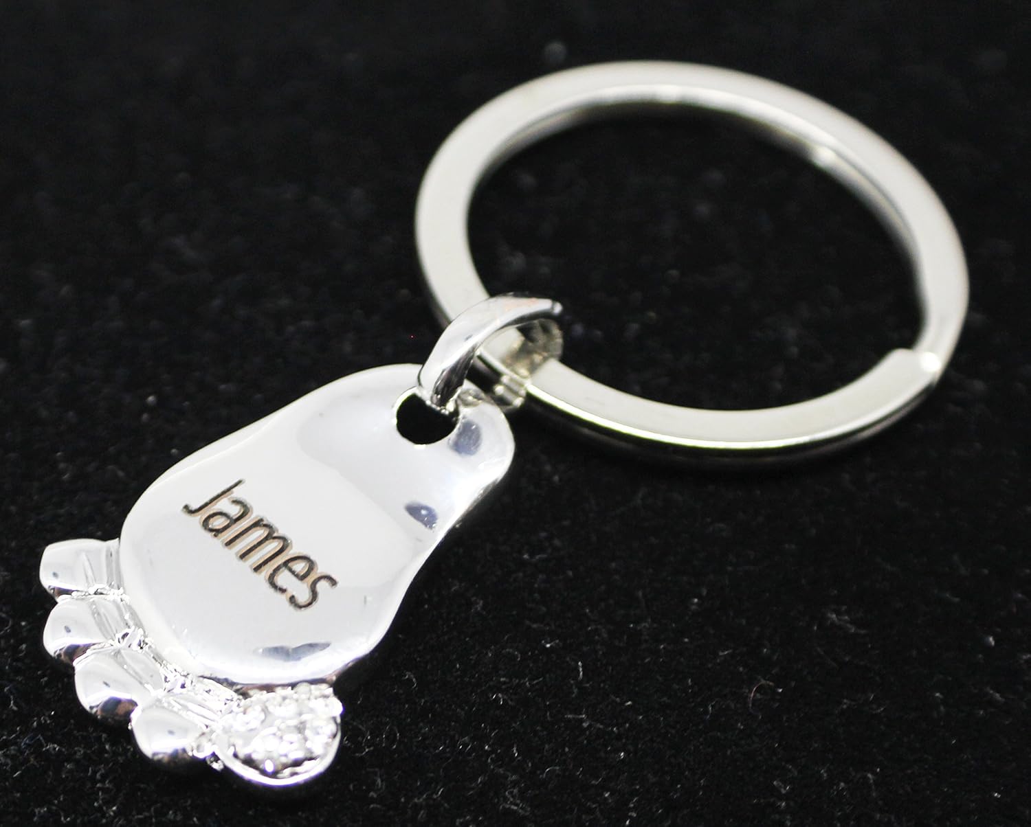 Pieds Bebe Personnalisee Love Porte Cles Personnalise Texte Grave Anniversaire Cadeau Cle Porte Cles Bagages Skymarketing Ro