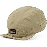 CLAPE Short Brim Baseball Cap 5 Panel Hat Soft Short Bill Trucker Cap Flat Snapback Hats Casual Outdoor Fitted Cap Dad Hats