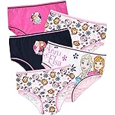 Disney Girls' Frozen Underwear Pack of 5