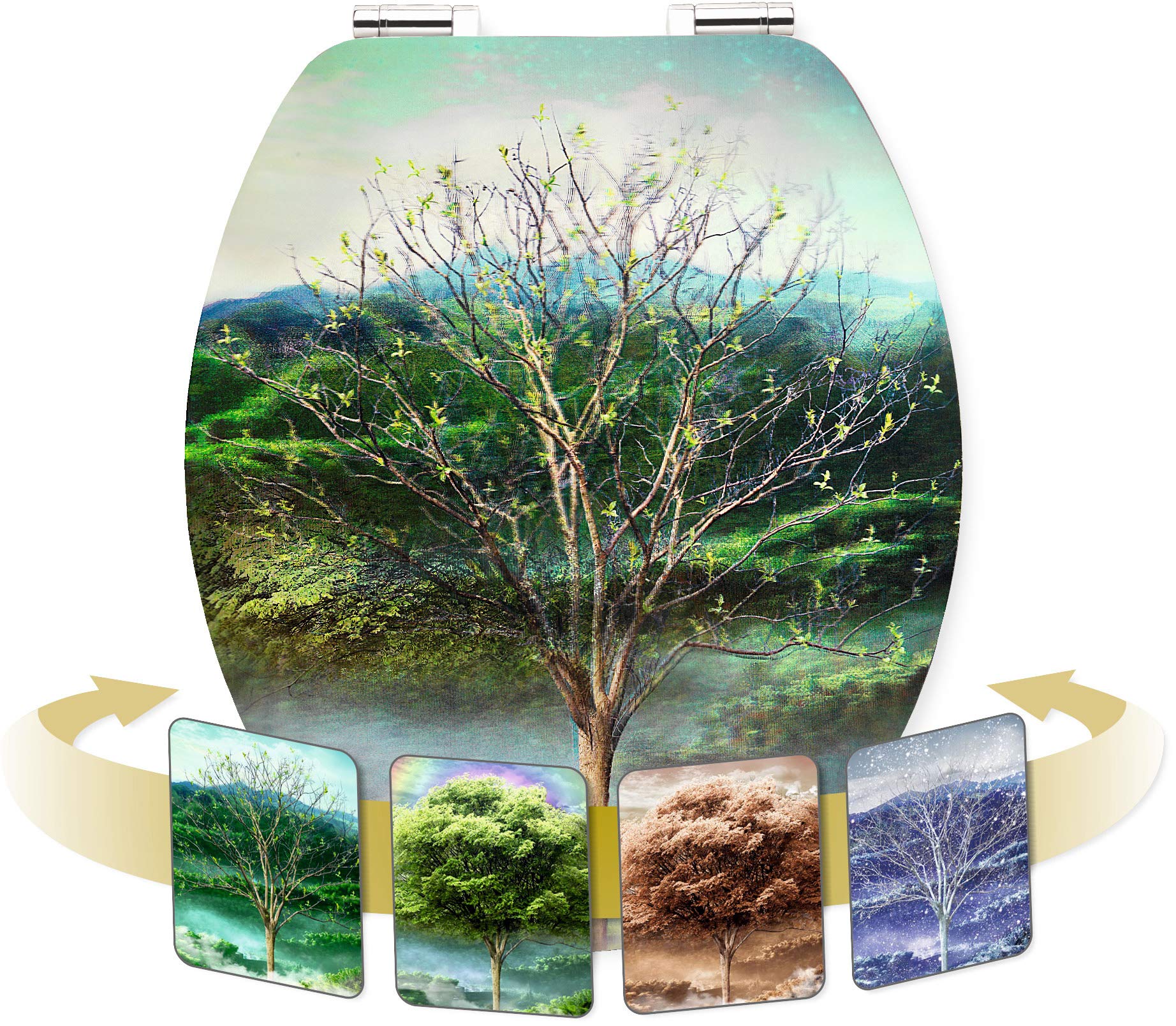 CORNAT KSDSC311 WC-seat Hologram 4 Seasons