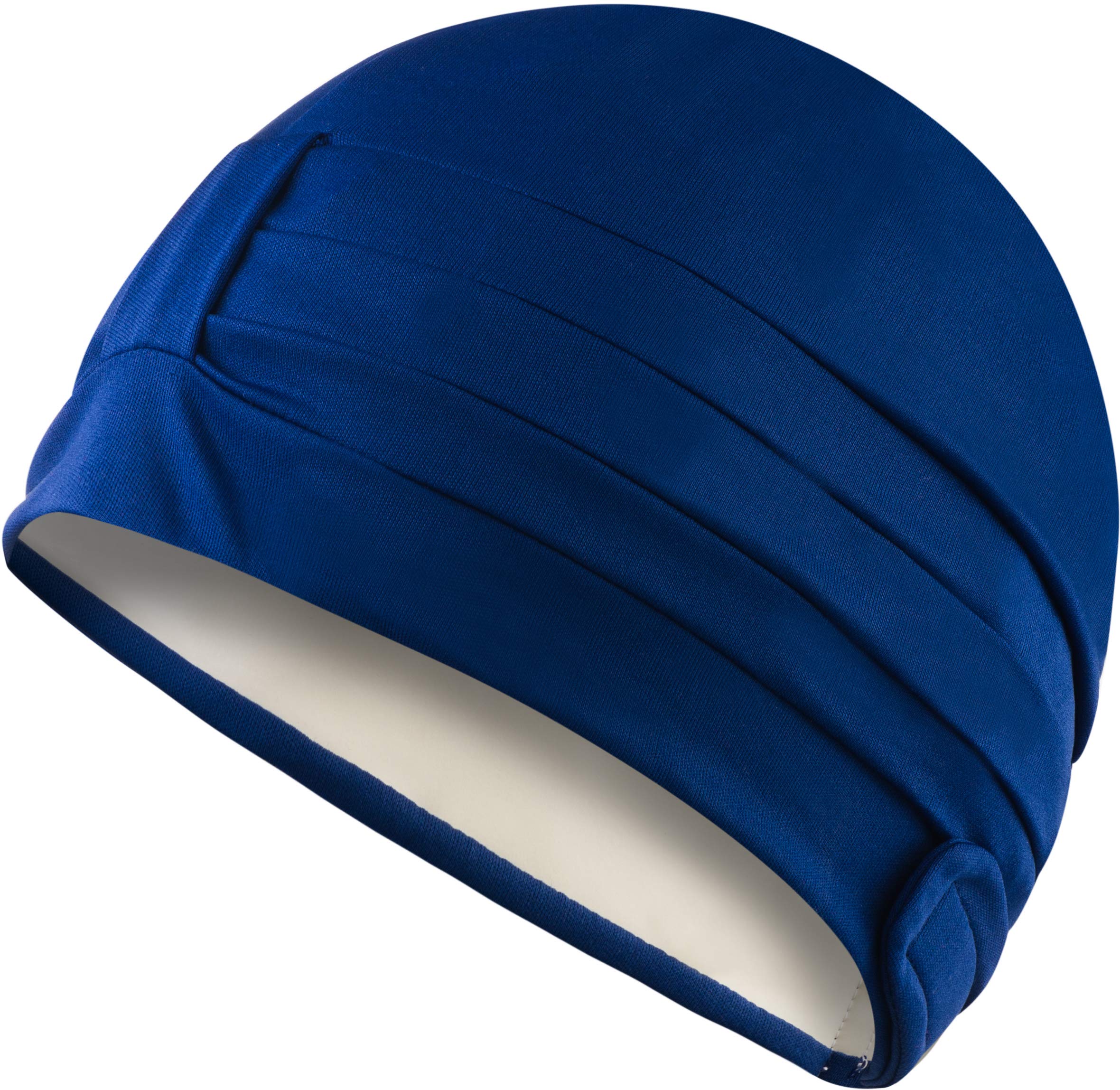 Aqua Speed Swim Cap | Ladies | Retro Swim Cap | Elegant Swim Hood | Swimming Cap | Swimming | Beach | Sauna | Polyester | Ladies Cap | Navy