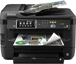 Amazon Com Epson Workforce Wf 7620 Wireless Color All In One Inkjet Printer With Scanner And Copier Amazon Dash Replenishment Ready Electronics