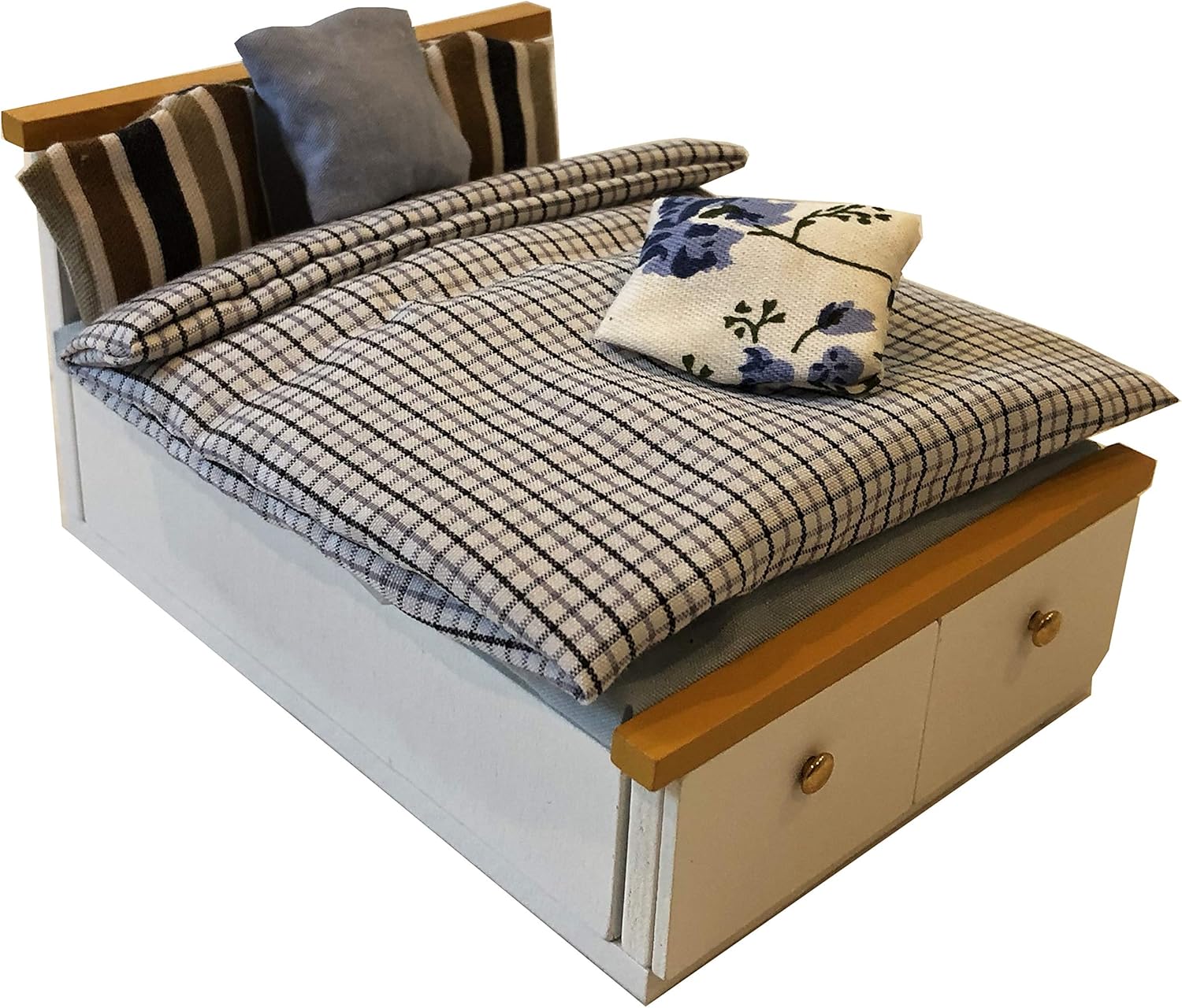 Inusitus DIY Dollhouse Queen/Double Bed 