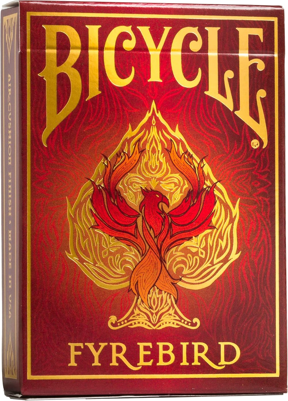 Bicycle Fyrebird Playing Cards - 1 Deck, Air Cushion Finish, Professional