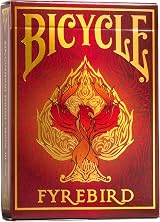 Bicycle Fyrebird Playing Cards - 1 Deck, Air Cushion Finish, Professional