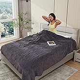 Electric Heated Blanket 72"x84" Full Size, Soft Coral Fleece with 4 Heating Levels and 10 Hours Auto-Off, Machine Washable, C