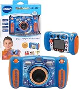 VTech Kidizoom Duo Camera 5.0 Blue 5MP 4X Zoom Kids Camera view 1