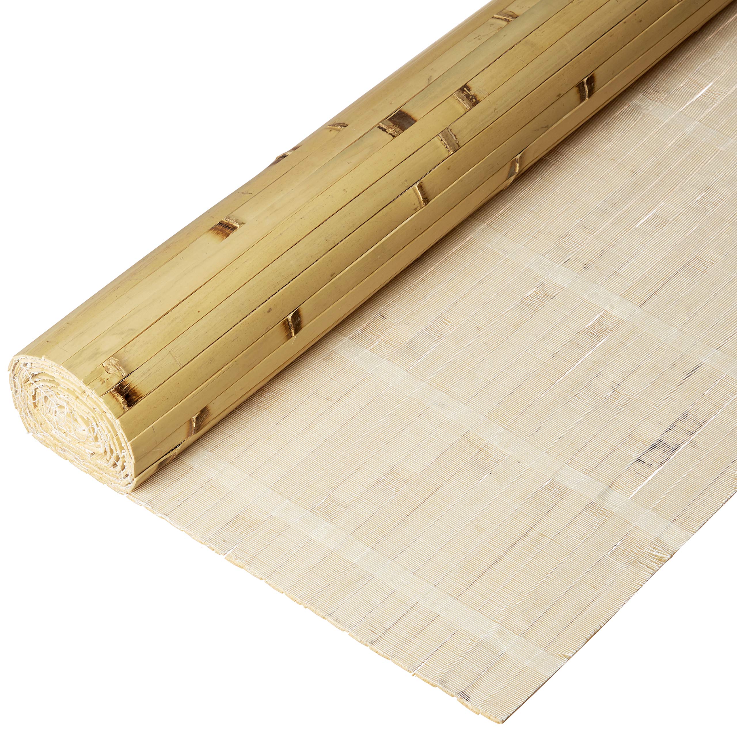 Forever Bamboo Bamboo Panel 4ft x 8ft, Natural Raw Burnt