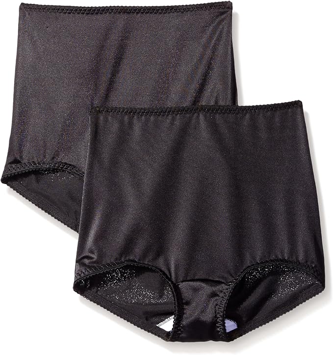 Hanes Women's Light Control Shapewear Brief MHH051 2Pack Amazon.co.uk