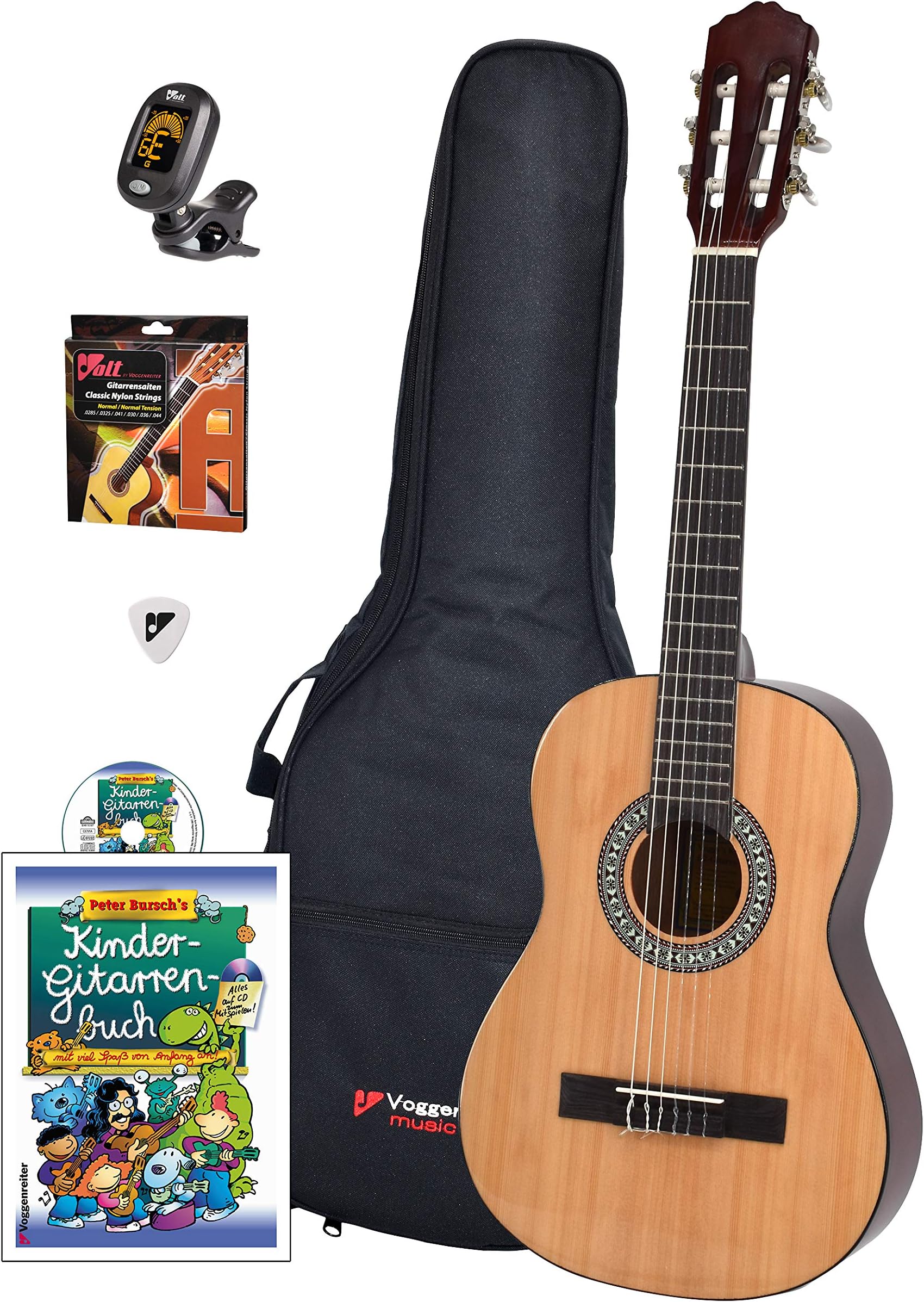 Voggenreiter Voggy'S Children'S Guitar Set 1/2 Multi-color