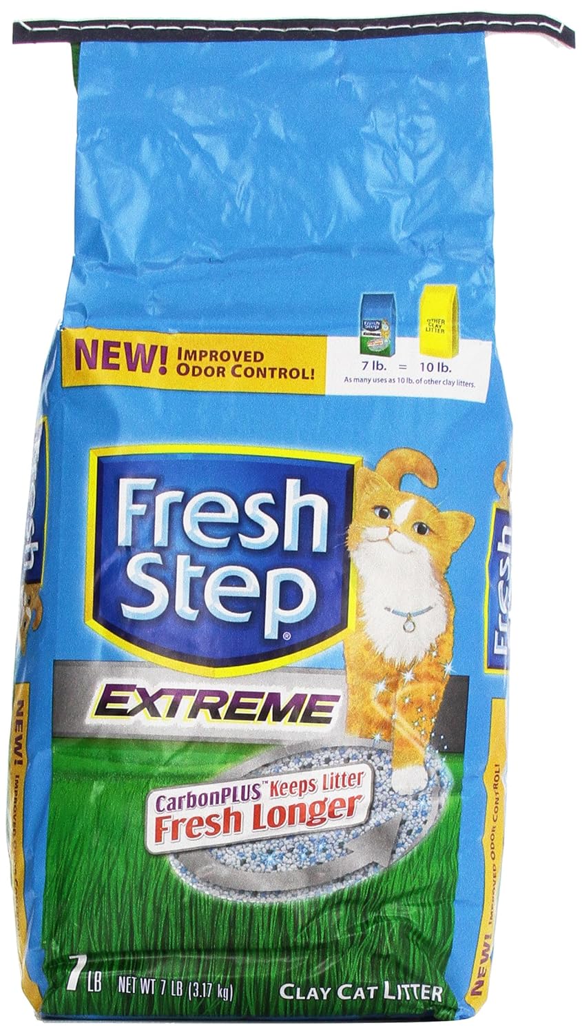 fresh step clay cat litter