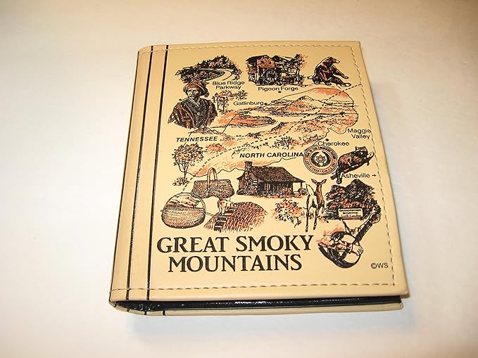 Great Smoky Mountains Souvenir Photo Album, 5.5x6.5 Inches, Holds 98