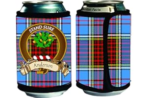 Can Cozies Anderson Scottish Clan Beer Can Cozie