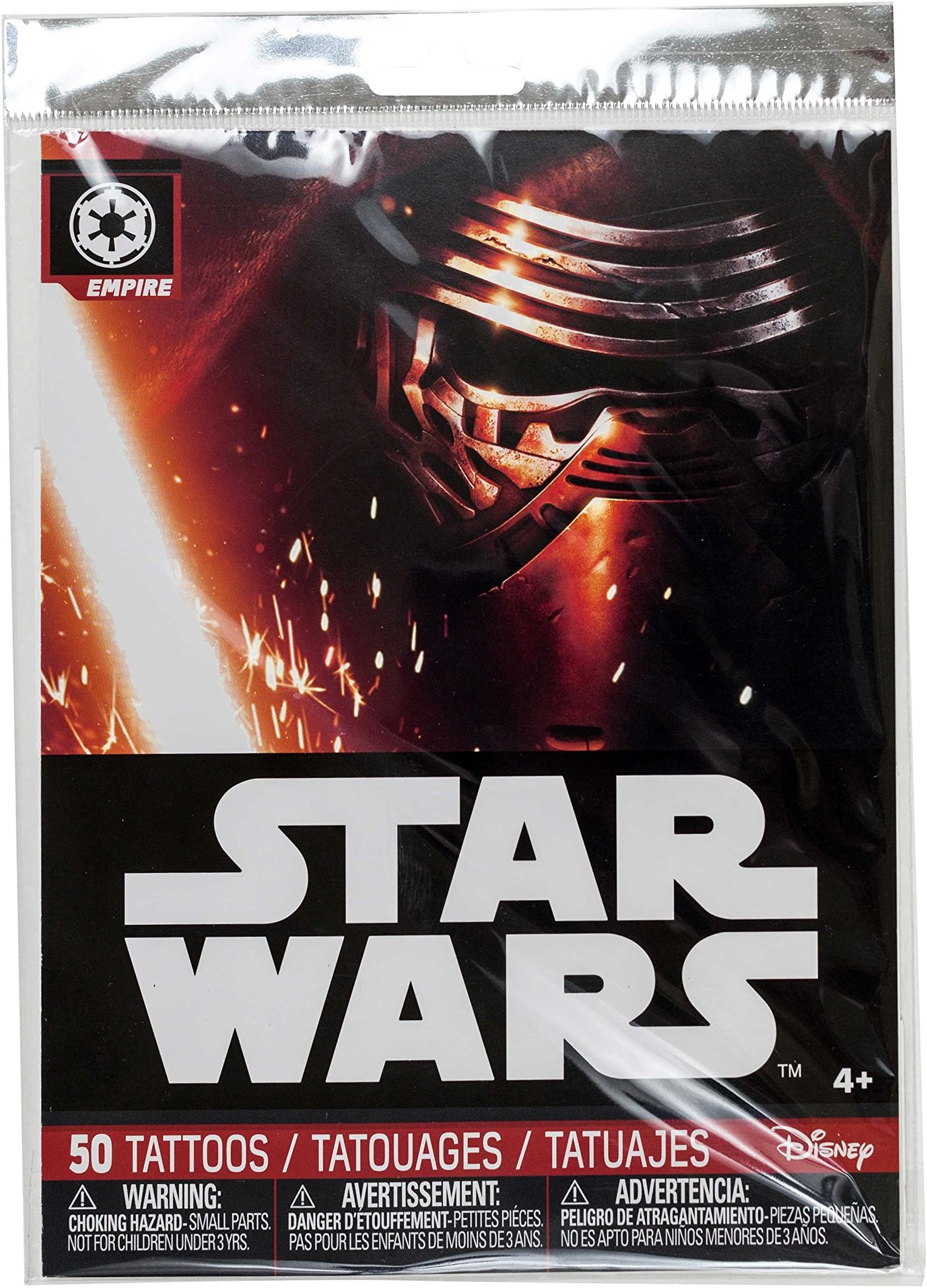 Savvi 50 Temporary Tattoos, Disney's Star Wars Empire, 1-pack