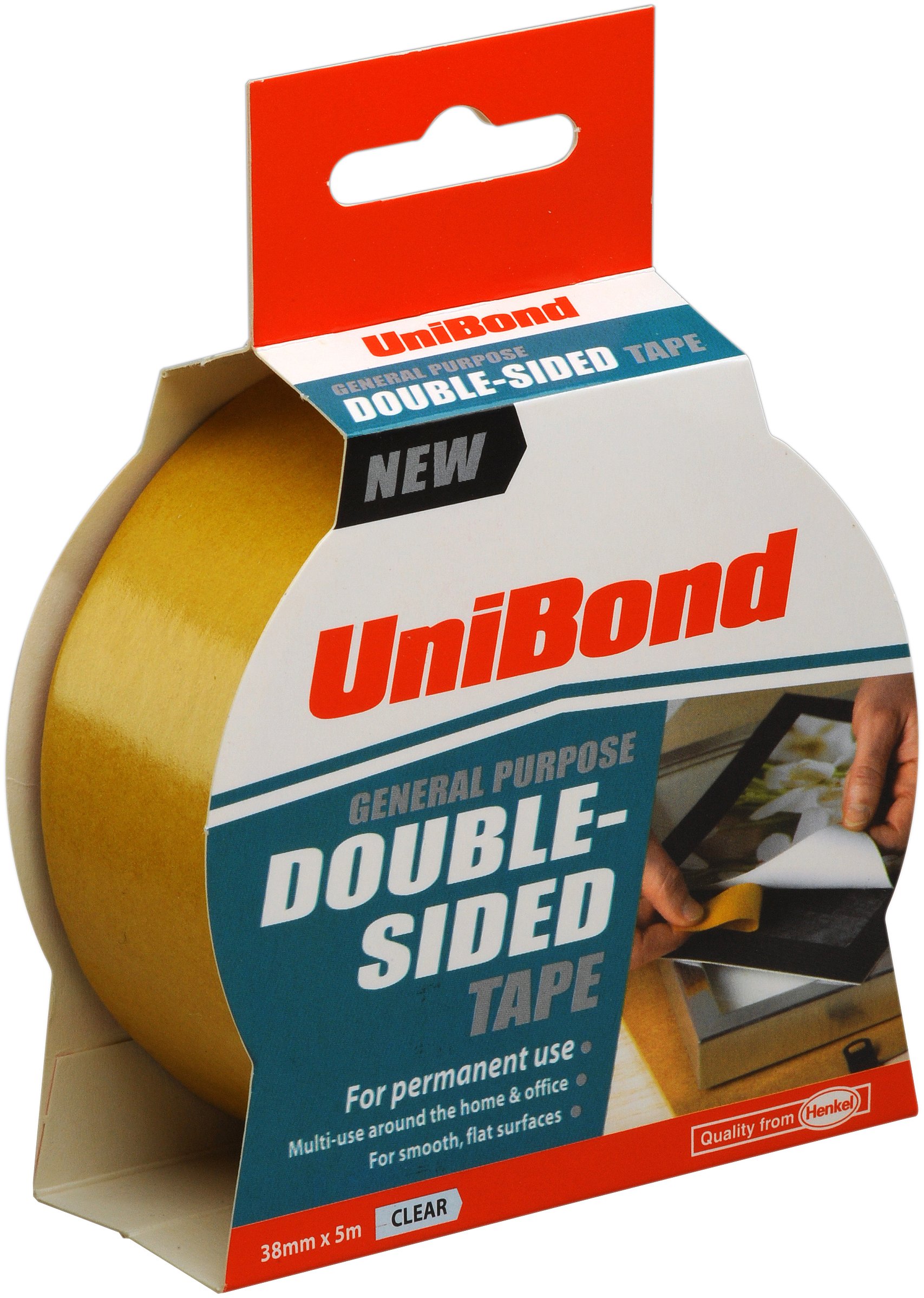 UniBond Double Sided Mounting Tape - 38 mm x 5 m