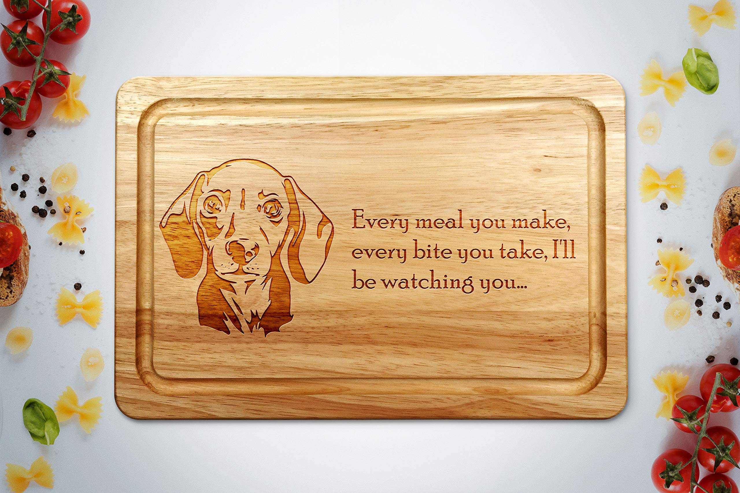 Dachshund Wooden Chopping Board 30 x 20 cm