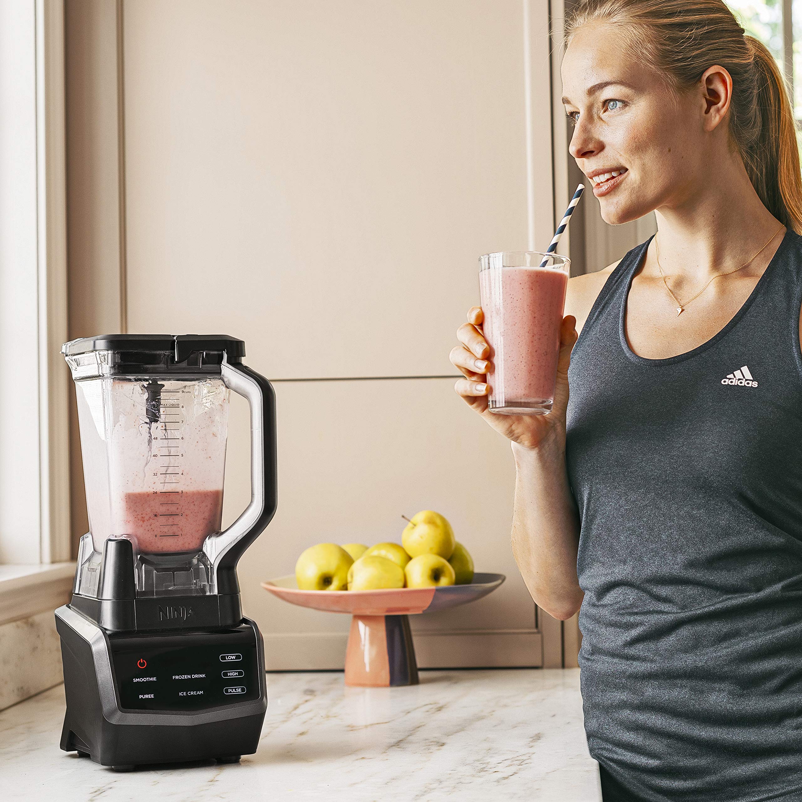 Ninja Smart Screen Blender with 1000Watt Base, 4AutoiQ Programs