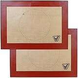 Silicone Baking Mat for Toaster Oven - Set of 2