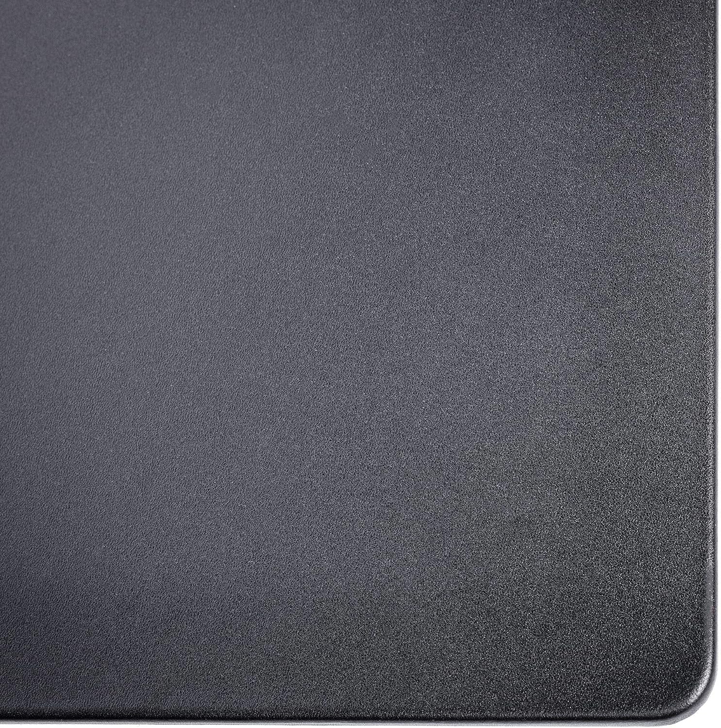 Dacasso Black Leather Desk Mat, 30-Inch by 19-Inch: Home & Kitchen