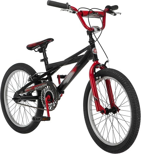 Boys 20 inch schwinn black throttle bmx bike Clearance