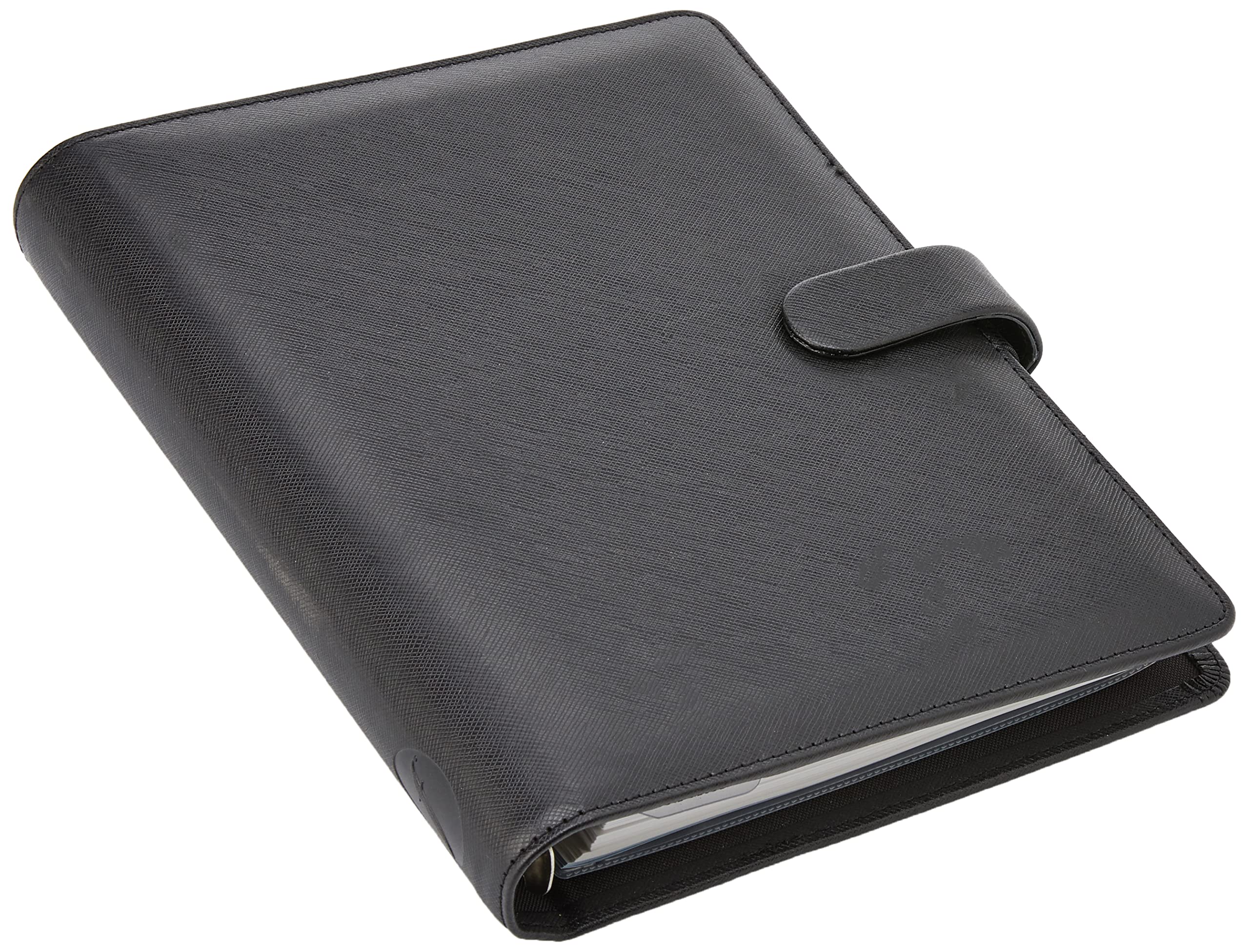 Filofax A5 Saffiano Organiser Black