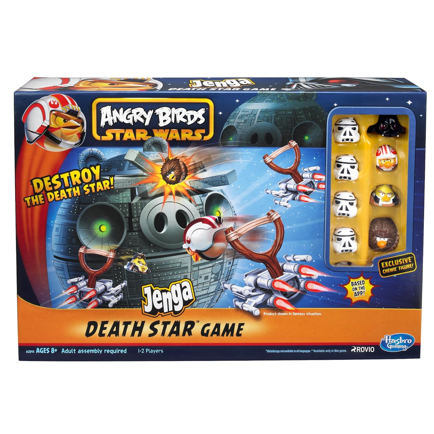 Angry Birds Star Wars Death Star Jenga Game Amazon.co.uk Toys & Games