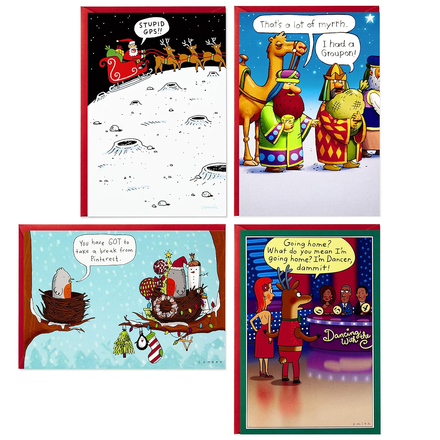 Hallmark Boxed Holiday Cards (Season\'s Greetings Snowflake, 40 Holiday