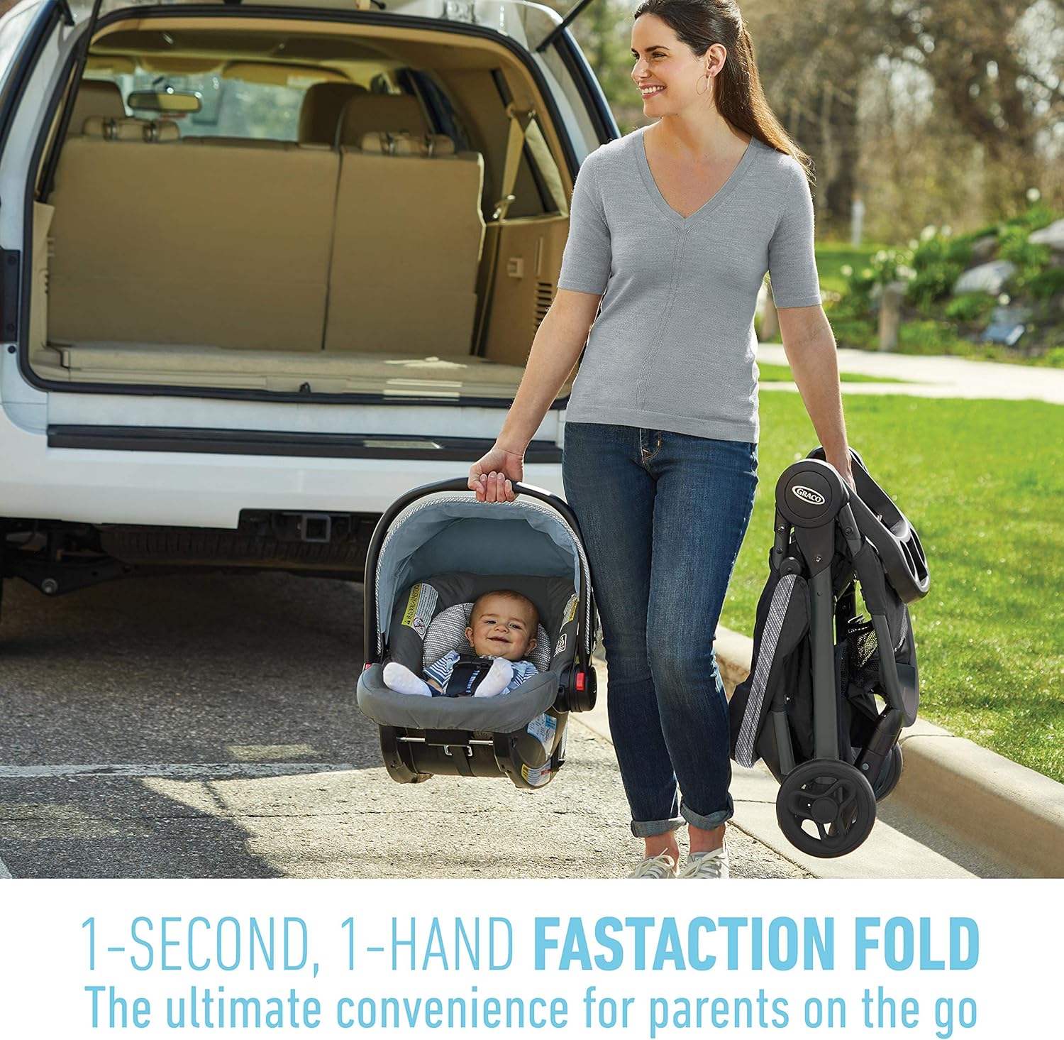graco fastaction travel system with snugride 30 lx