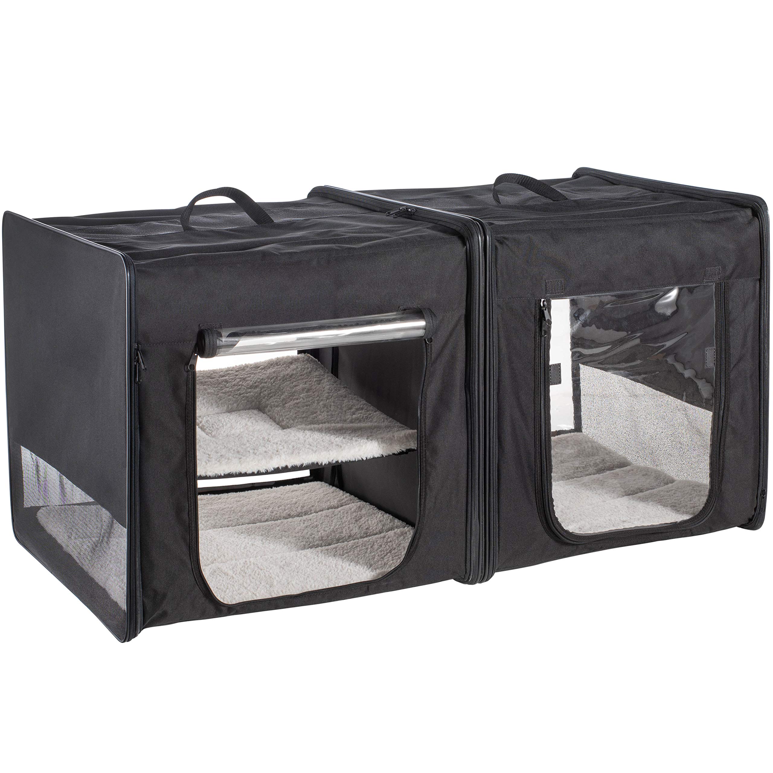 WeRChristmas Luxury Pet House - Black