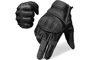 AXBXCX Motorcycle Gloves for Men - Ultimate Protection, Touchscreen Capable, Durable for Outdoor