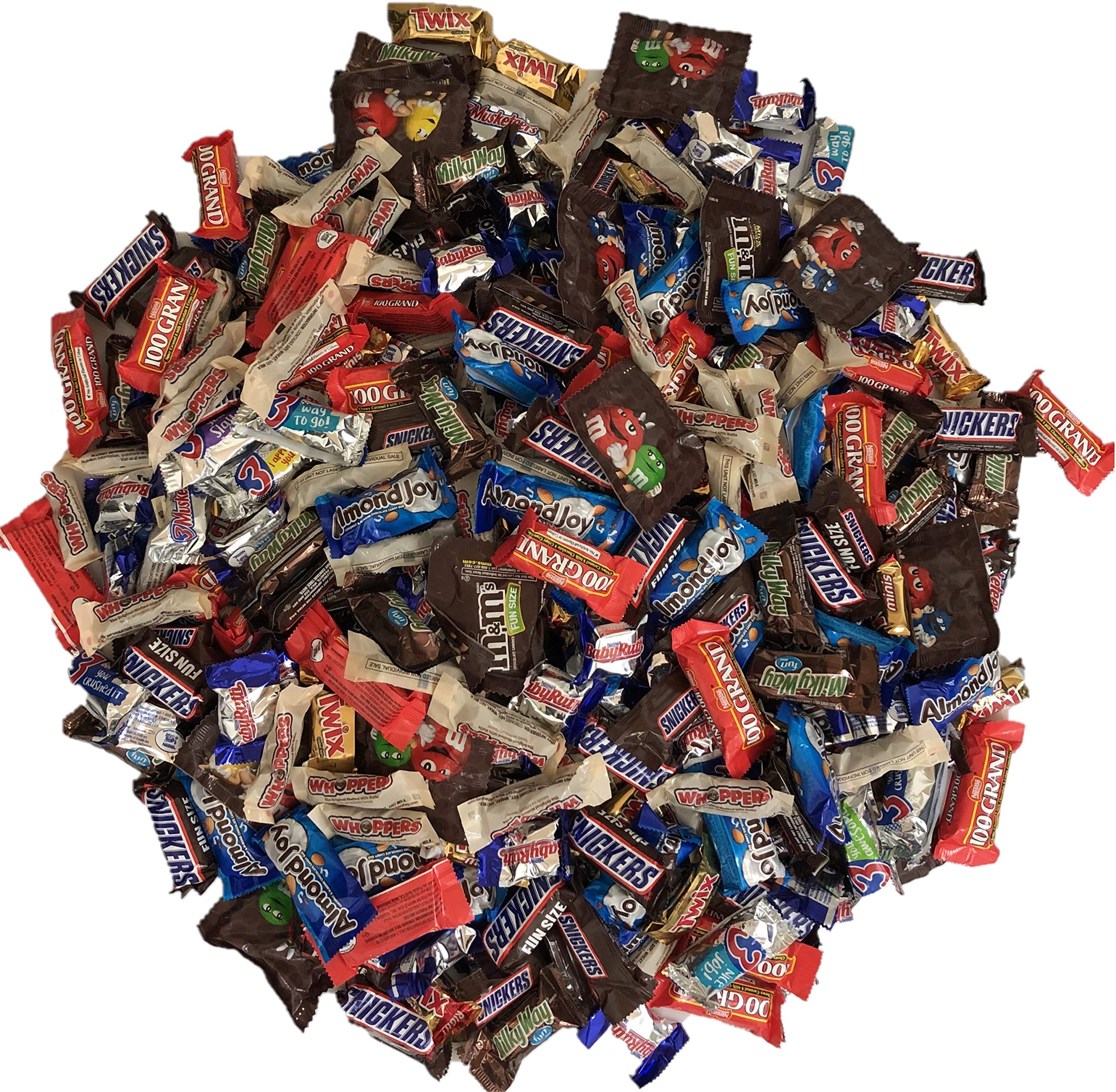 Taboom Bulk Chocolate, Individually Wrapped 5 LB Box Variety Pack with