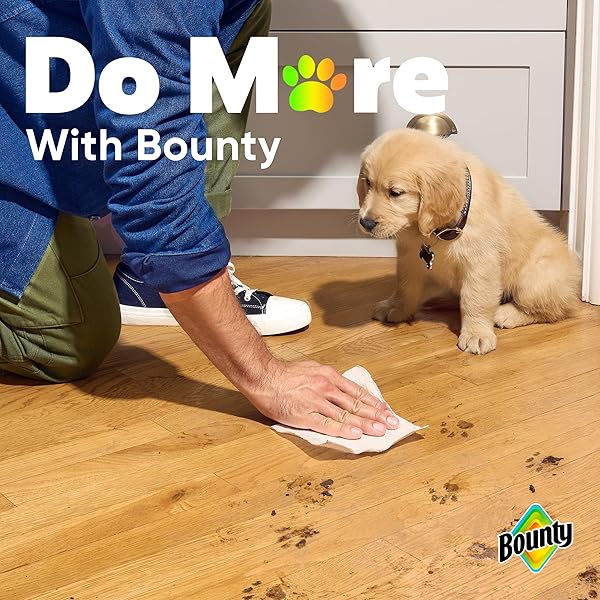 BOUNTY SELECT-A-SIZE PAPER TOWELS, WHITE, 2 TRIPLE ROLLS = 6 REGULAR ROLLS