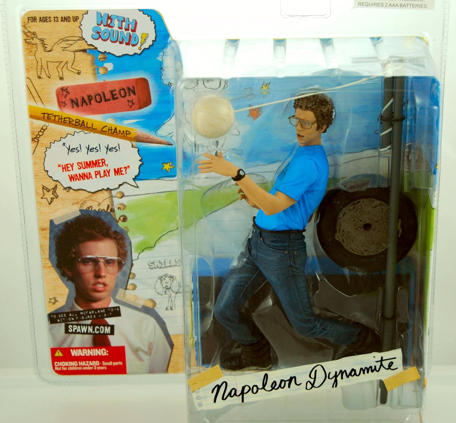 Buy Napoleon Dynamite Figure Tetherball Champ Online At Low Prices In India Amazon In