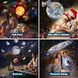 Mexllex 13 in 1 Galaxy Projector Planetarium with 12 Discs USB Powered view 6