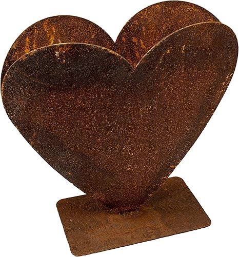 Rost Herz Zum Bepflanzen Metall Gartendeko Edelrost Gartendekoration Amazon De Garten