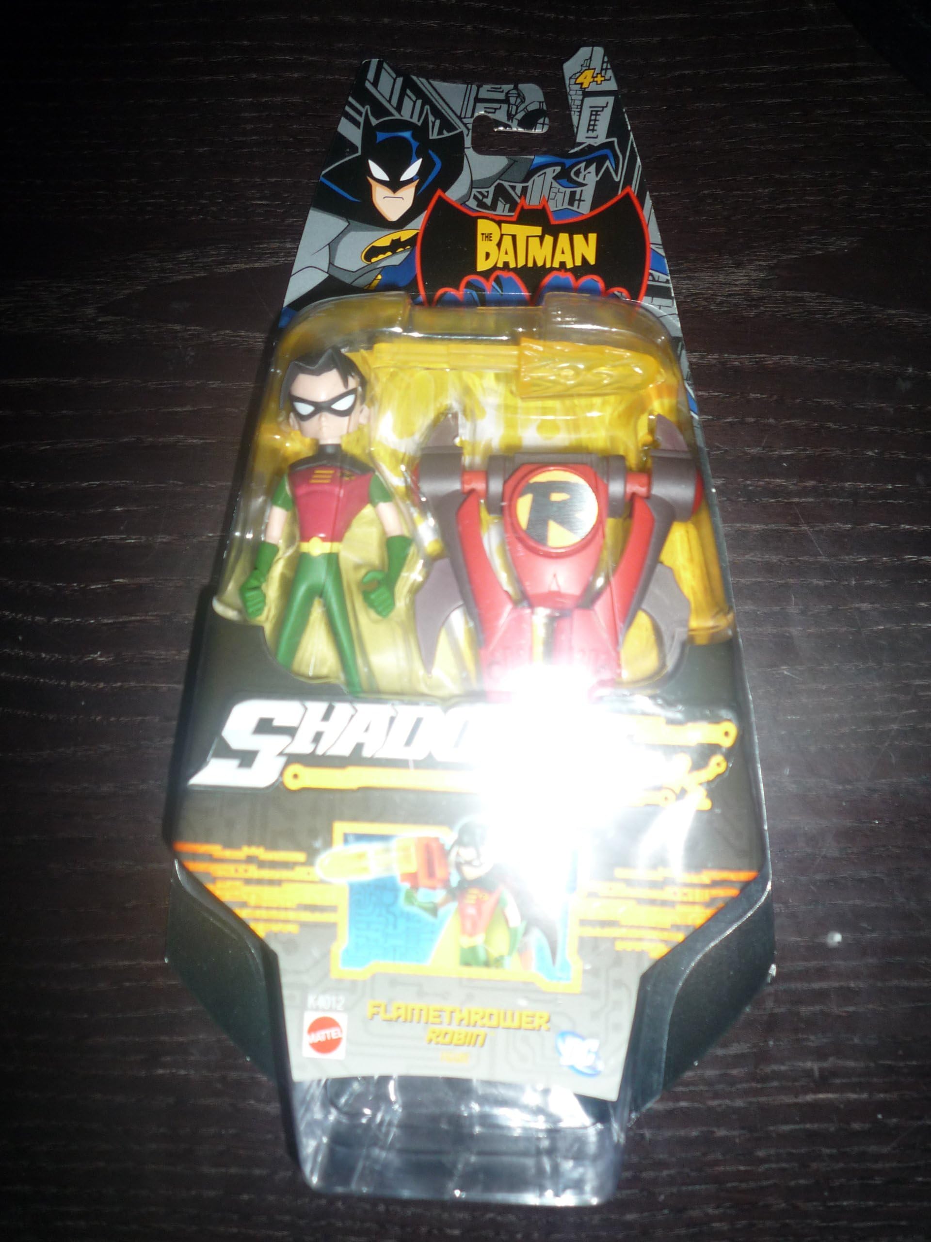 The Batman Shadow Tek Ultra Action Figure Flamethrower Robin