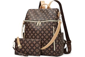 Darein Backpack Purse for Women Teacher Bag Womens Backpacks Leather Travel Backpack Fashion