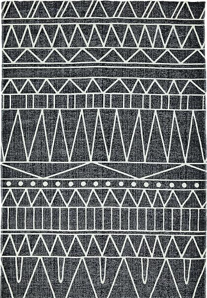 Amazon De Liv Interior Teppich Tribal Bedruckte Baumwolle
