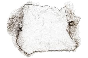 Yes!Fresh Hair Net 144Pcs, Lightweight, 22" Hair Nets Elasticity Invisible Elastic Mesh for Food Service, Ballet Bun, Sleeping, Women and Wig, Nylon Invisible Hairnet(Brown)