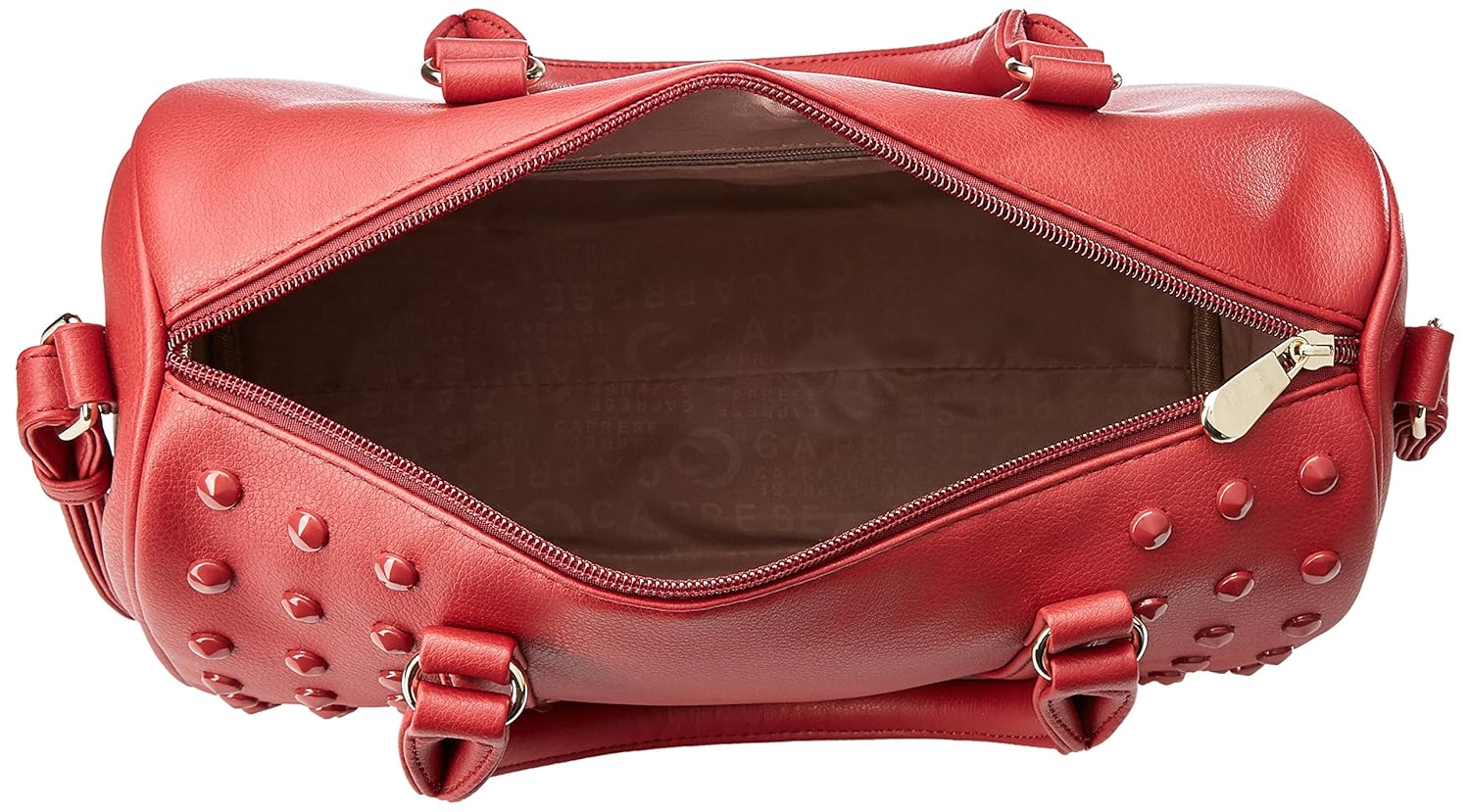 caprese joan women's satchel (maroon)