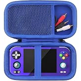 WAIYUCN Hard Carrying Case Compatible with RG476H Retro Game Console Handheld Game Protective Case (blue)